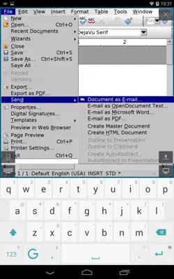 AndrOpen Office android App screenshot 4